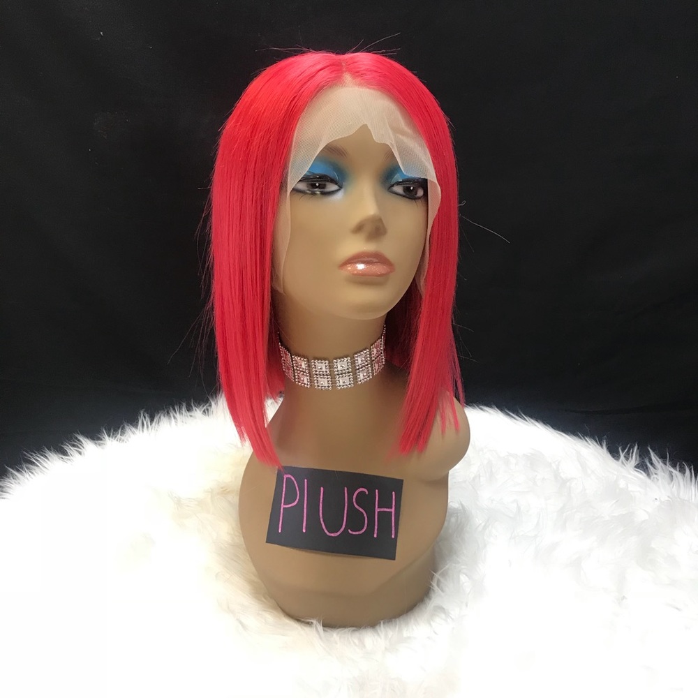 100% virgin human Malaysian hair lace-front wig
